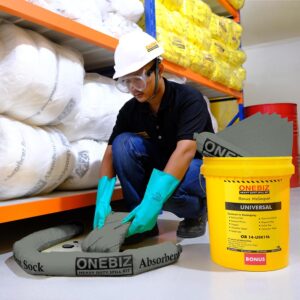 ONEBIZ UNIVERSAL SPILL KIT 15 Liter SPILL KIT OB 14-USK15L / 4 Gallon