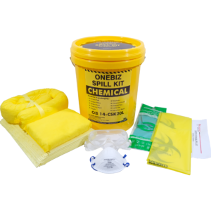 ONEBIZ SPILL KIT OB 14-CSK20L CHEMICAL SPILL KIT 20 Liter