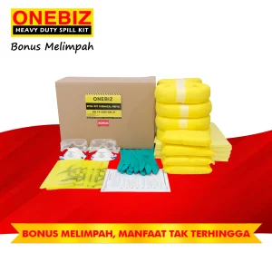 ONEBIZ CHEMICAL SPILL KIT 120 Liter SPILL KIT OB 14-CSK120L-R / 32 Gallon Refill