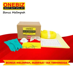 ONEBIZ CHEMICAL SPILL KIT 15 Liter Refill SPILL KIT OB 14-CSK15L-R / 4 Gallon