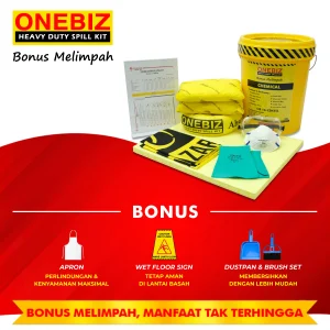 ONEBIZ CHEMICAL SPILL KIT 25 Liter SPILL KIT OB 14-CSK25L / 7 Gallon