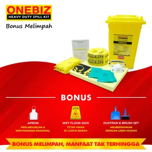 ONEBIZ CHEMICAL SPILL KIT 45 Liter SPILL KIT OB 14-CSK45L / 12 Gallon