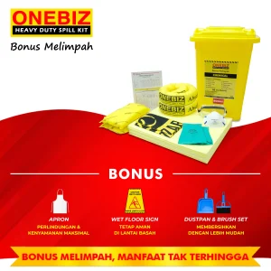 ONEBIZ CHEMICAL SPILL KIT 50 Liter SPILL KIT OB 14-CSK50L / 13 Gallon