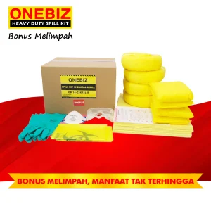 ONEBIZ CHEMICAL SPILL KIT 75 Liter Refill SPILL KIT OB 14-CSK75L-R / 20 Gallon