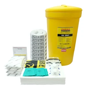 ONEBIZ OIL SPILL KIT 120 Liter SPILL KIT OB 14-OSK120L / 32 Gallon