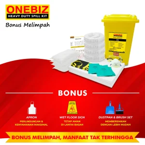 ONEBIZ OIL SPILL KIT 75 Liter SPILL KIT OB 14-OSK75L / 20 Gallon