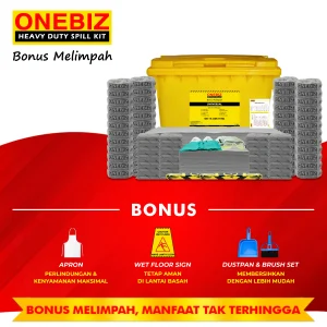 ONEBIZ UNIVERSAL SPILL KIT 1100 Liter SPILL KIT OB 14-USK1100L / 290 Gallon