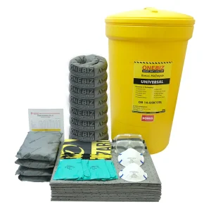 ONEBIZ UNIVERSAL SPILL KIT 120 Liter SPILL KIT OB 14-USK120L / 32 Gallon
