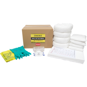 ONEBIZ OIL SPILL KIT 75 Liter SPILL KIT OB 14-OSK75L-R / 20 Gallon Refill