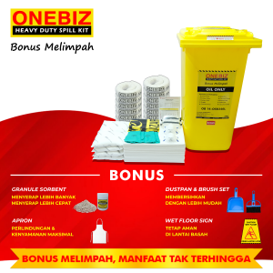 ONEBIZ OIL SPILL KIT 240 Liter SPILL KIT OB 14-OSK240L / 63 Gallon