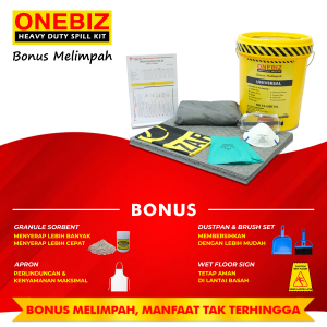ONEBIZ UNIVERSAL SPILL KIT 10 Liter SPILL KIT OB 14-USK10L / 3 Gallon