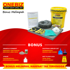 ONEBIZ UNIVERSAL SPILL KIT 15 Liter SPILL KIT OB 14-USK15L / 4 Gallon