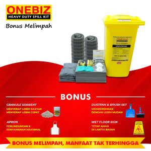 ONEBIZ UNIVERSAL SPILL KIT 240 Liter SPILL KIT OB 14-USK240L / 63 Gallon