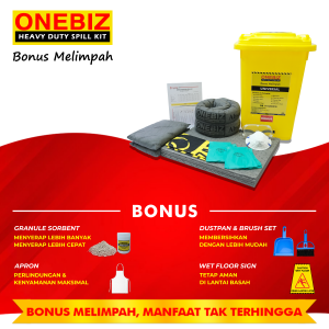 ONEBIZ UNIVERSAL SPILL KIT 45 Liter SPILL KIT OB 14-USK45L / 12 Gallon