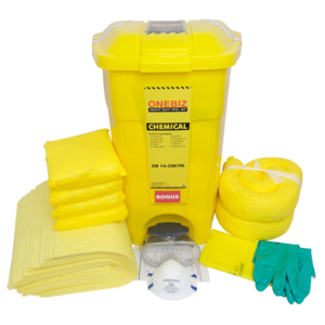 ONEBIZ CHEMICAL SPILL KIT 70 Liter SPILL KIT OB 14-CSK70L / 18 Gallon