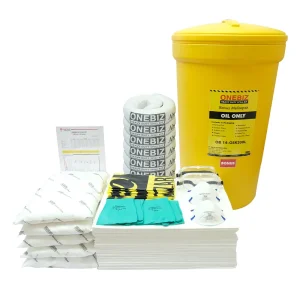 ONEBIZ OIL SPILL KIT 200 Liter SPILL KIT OB 14-OSK200L / 53 Gallon