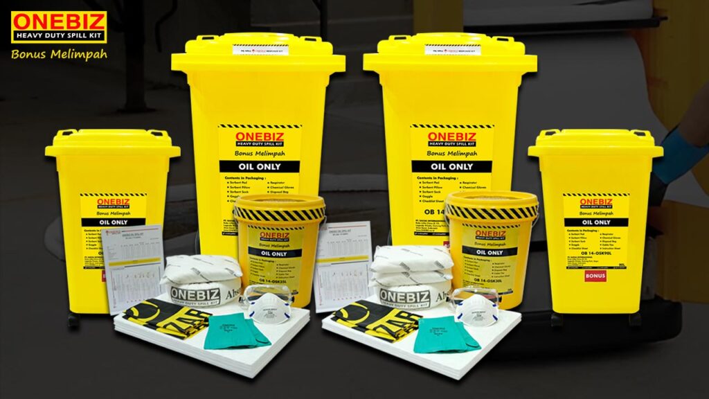 Mengatasi Tumpahan Oli dengan Spill Kit
