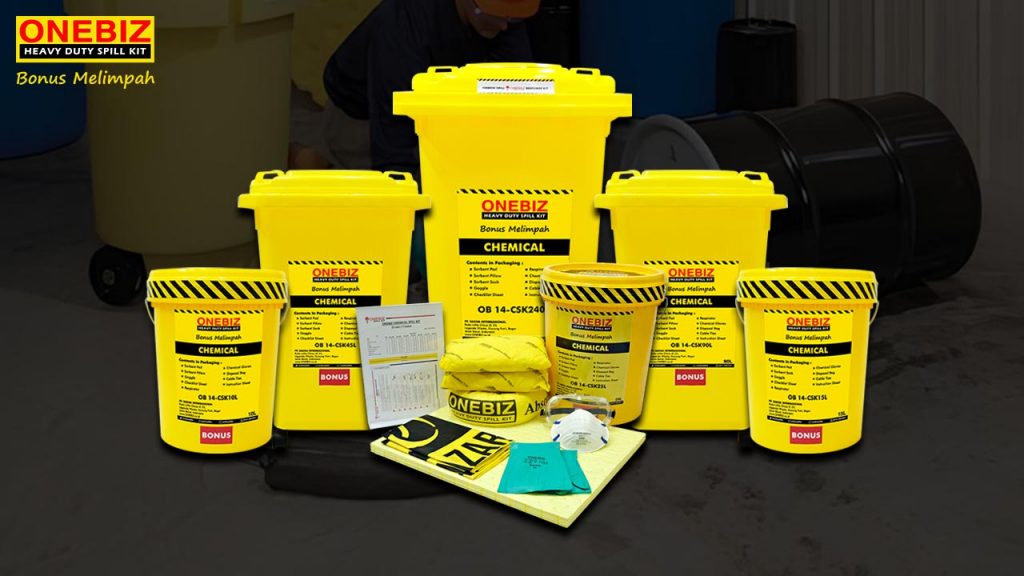 Mengelola Tumpahan Bahan Kimia dengan Spill Kit