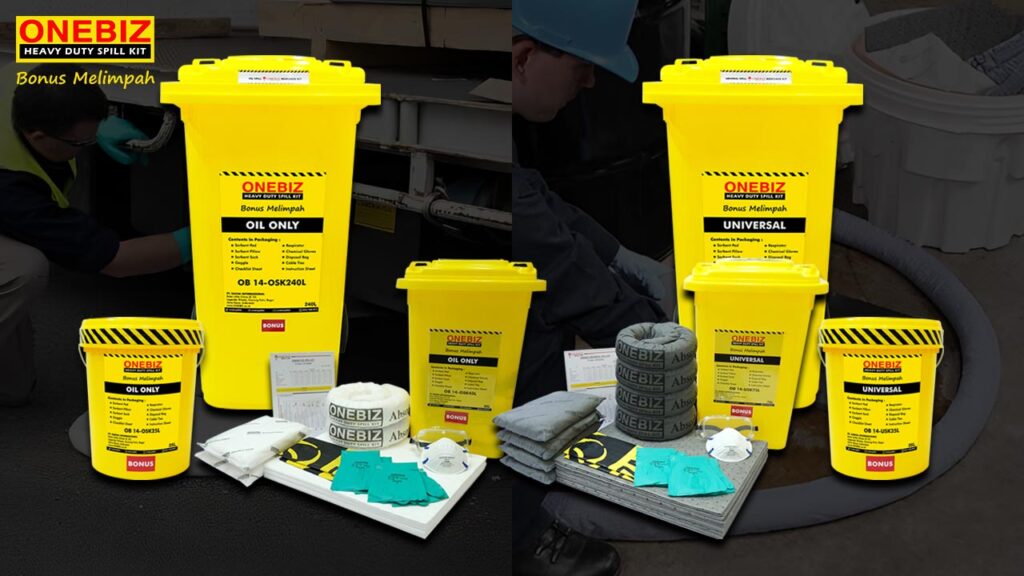 Cara Menggunakan Spill Kit di Area Terbuka
