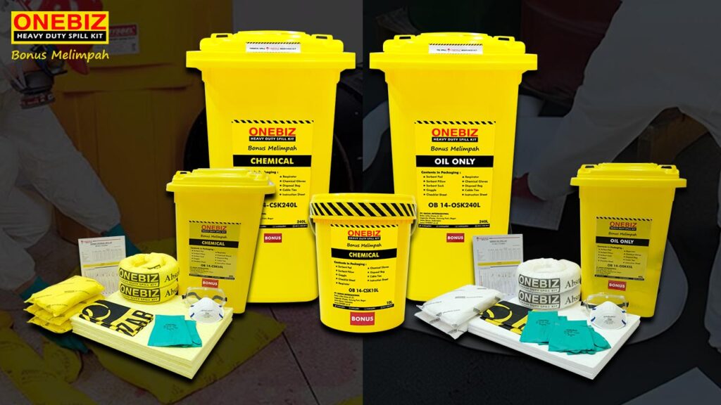 Spill Kit dan Keamanan di Area Penyimpanan Bahan Berbahaya