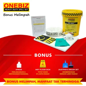 ONEBIZ OIL SPILL KIT 15 Liter SPILL KIT OB 14-OSK15L / 4 Gallon