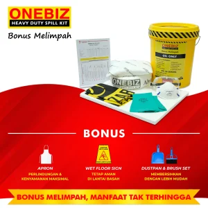ONEBIZ OIL SPILL KIT 20 Liter SPILL KIT OB 14-OSK20L / 5 Gallon