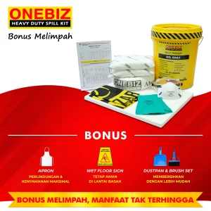 ONEBIZ OIL SPILL KIT 25 Liter SPILL KIT OB 14-OSK25L / 7 Gallon