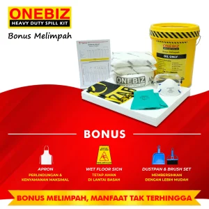 ONEBIZ OIL SPILL KIT 40 Liter SPILL KIT OB 14-OSK40L / 11 Gallon