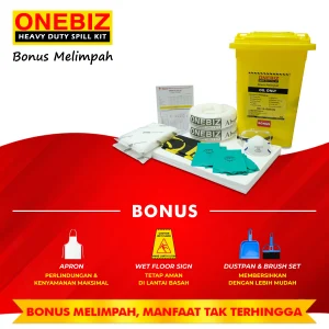 ONEBIZ OIL SPILL KIT 45 Liter SPILL KIT OB 14-OSK45L / 12 Gallon