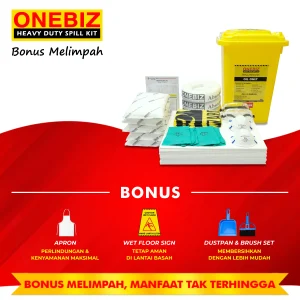 ONEBIZ OIL SPILL KIT 90 Liter SPILL KIT OB 14-OSK90L / 24 Gallon