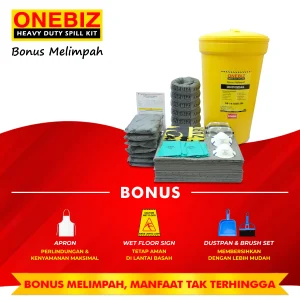 ONEBIZ UNIVERSAL SPILL KIT 150 Liter SPILL KIT OB 14-USK150L / 40 Gallon