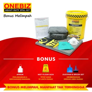ONEBIZ UNIVERSAL SPILL KIT 20 Liter SPILL KIT OB 14-USK20L / 5 Gallon