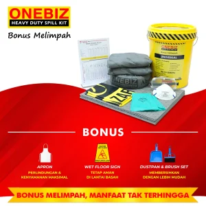 ONEBIZ UNIVERSAL SPILL KIT 25 Liter SPILL KIT OB 14-USK25L / 7 Gallon