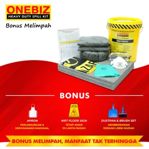 ONEBIZ UNIVERSAL SPILL KIT 40 Liter SPILL KIT OB 14-USK40L / 11 Gallon