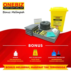 ONEBIZ UNIVERSAL SPILL KIT 70 Liter SPILL KIT OB 14-USK70L / 18 Gallon