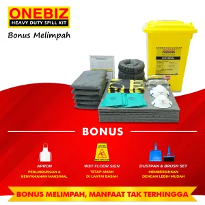 ONEBIZ UNIVERSAL SPILL KIT 90 Liter SPILL KIT OB 14-USK90L / 24 Gallon