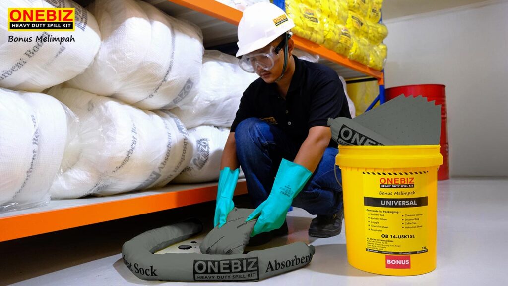 cara menggunakan spill kit