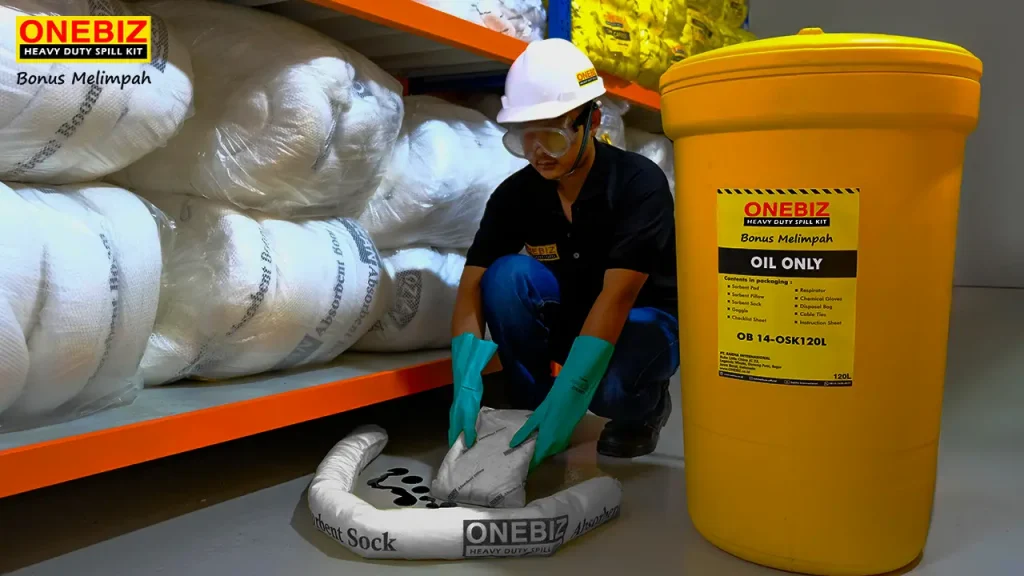 Suplier SPILL KIT OIL 120 LITER lengkap